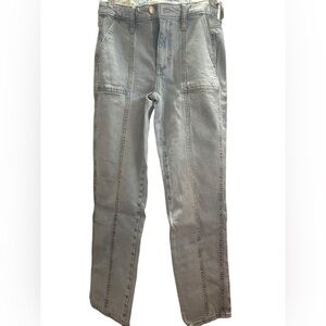 Universal Thread Blue Skinny Jeans with Distressed Details